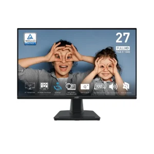 MSI PRO MP275 27 inch FHD IPS monitor 100Hz with HDMI and built-in speakers front view