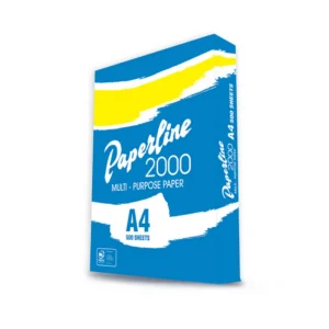 Paperline 2000 A4 copy paper 80gsm 500 sheets printer and copy paper front side view