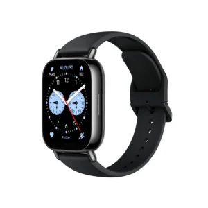 Xiaomi Redmi Watch 5 Lite Black smartwatch 1.96 inch display GPS fitness tracker 150 sports modes lightweight design front side view