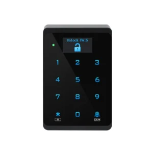 Access Control CHD1 WiFi Tuya smart RFID keypad IP66 OLED display door access system front view