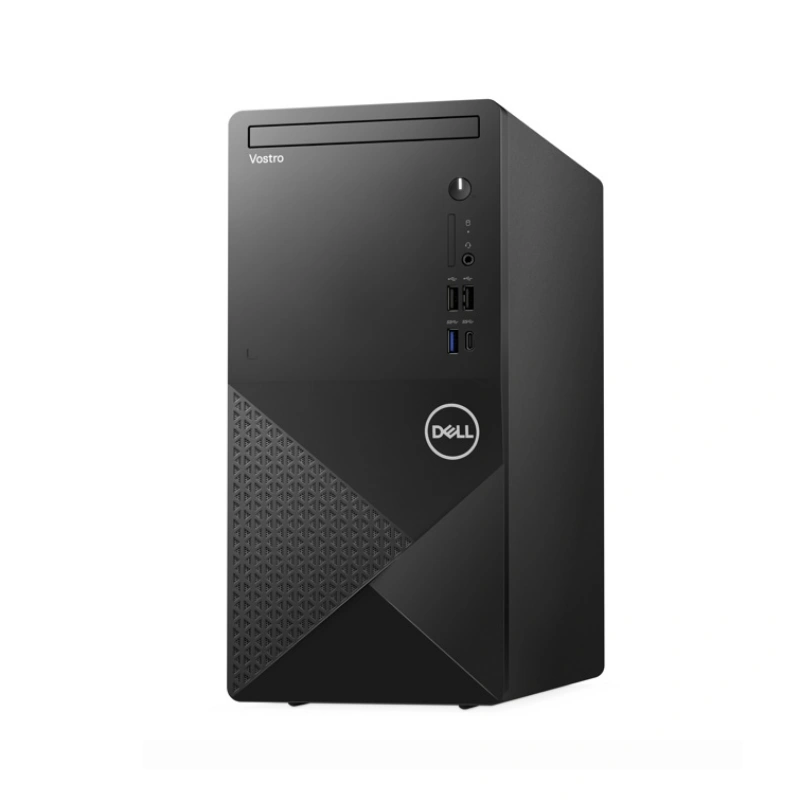 Dell Vostro 3030 MT Desktop PC Intel Core i5-14400 8GB DDR5 512GB NVMe SSD Wi-Fi Black front side view