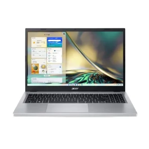 Acer Aspire 3 laptop i3-1305U 15.6 inch Full HD 8GB RAM 512GB SSD Intel UHD Graphics thin lightweight notebook front view
