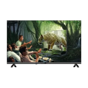 Favorit 43U20B-20D 43 inch Full HD Smart TV with Android 14 built in WiFi Netflix YouTube DVB-T2 S2 tuner and 2x10W speakers front view