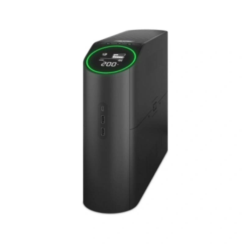 UPS APC BGM2200B-GR 2200VA 1320W line-interactive UPS front view power protection device front side view