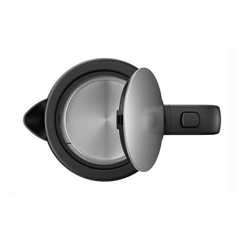 XIAOMI Electric Glass Kettle EU BHR7423EU 1.7L glass kettle with LED display and removable filter upper view