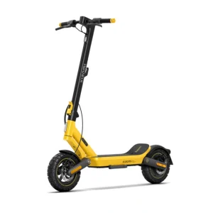 Xiaomi Mi Scooter 6 Ultra electric scooter with 1200W max power motor 75km range 12 inch all terrain tires and foldable design for urban commuting and off-road riding front side view