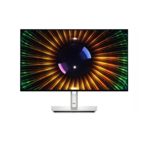 DELL UltraSharp U2424H 23.8 Inch Full HD IPS 120Hz USB-C Monitor White front view
