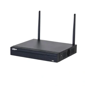 Dahua NVR1108HS-W-S2 8 channel wireless network video recorder with HDMI, VGA, Wi-Fi and 16TB HDD support front side view