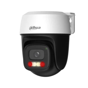 Dahua P5I-PV 5MP outdoor Wi-Fi Pan & Tilt IP camera with human detection, vehicle detection, 30m night vision and IP66 weatherproof housing front side view