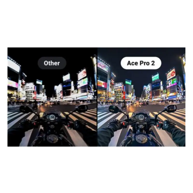 Insta360 Ace Pro 2 Standard Bundle 50MP 8K action camera with Leica color profiles and Active HDR image view insta vs others