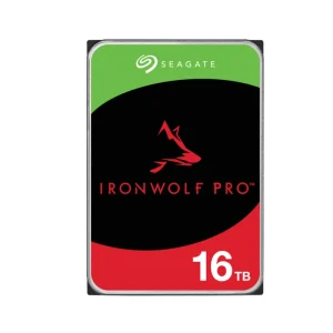 Seagate IronWolf Pro 16TB ST16000NT001 3.5 inch NAS SATA Hard Drive 7200RPM front view