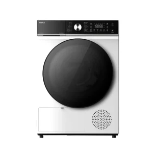 VIVAX CDR-0916SHP 9kg white heat pump condenser dryer with LED display front view