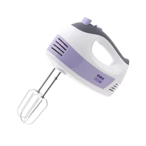 VIVAX HOME HM-400WP 400W hand mixer with 5 speeds, whisk and dough hooks side view