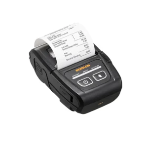 Bixolon SPP-C200IK/BEG Mobile POS Printer Bluetooth USB 58mm front side view right
