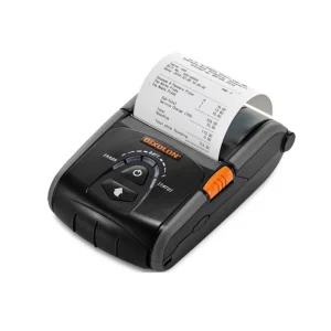 Bixolon SPP-R200IIIIAK Mobile Thermal POS Printer USB Bluetooth front side view left