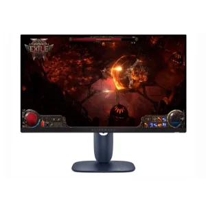 Dell Alienware AW2725DM 27 inch QHD 180Hz Fast IPS gaming monitor with FreeSync and G-Sync Compatible support front view