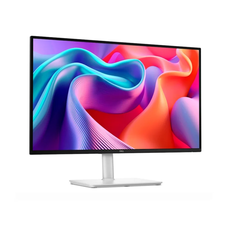 DELL S2725DSM 27 Inch QHD 144Hz FreeSync IPS Plus White Monitor front side view