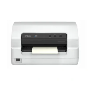 EPSON PLQ-35 Passbook 24-pin matrix printer for professional document printing front view