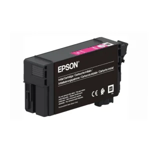 EPSON T40C34N UltraChrome XD2 Magenta 26ml ink cartridge front side view
