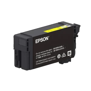 EPSON T40C440 UltraChrome XD2 Yellow 26ml ink cartridge front side view