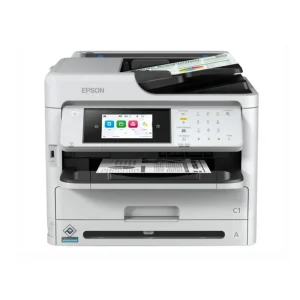 EPSON WF-M5899DWF WorkForce Pro RIPS multifunctional black and white inkjet printer front view