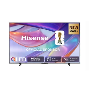 Hisense 55E7S 55 inch Hi-QLED 4K UHD Smart TV with HDR10+, Dolby Vision IQ and VIDAA Smart OS front view