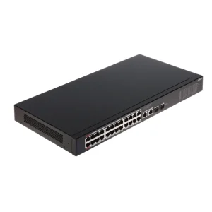 Dahua CS4228-24GT-375 28-Port Cloud Managed Gigabit PoE Network Switch front side view