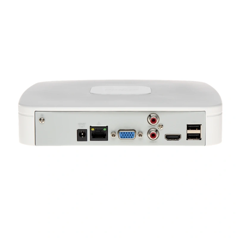 Dahua NVR4108-4KS2/L 8 Channel Smart 4K NVR with AI and 10TB HDD support rear view