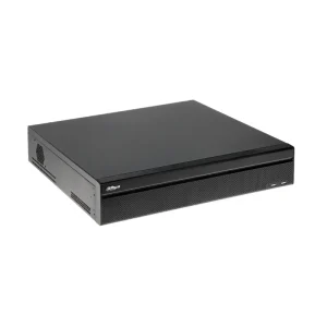 Dahua NVR5816-16P-4KS2E 16-channel network video recorder with 16 PoE ports front side view