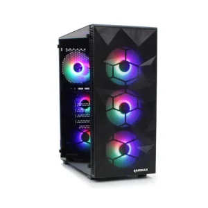 EWE Ryzen 5 5500 16GB 1TB RTX 3050 6GB Gaming PC front view