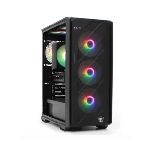 EWE Ryzen 7 5700X Gaming PC with RTX 5060 Ti 8GB, 16GB RAM and 1TB NVMe SSD front view