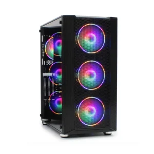 EWE Ryzen 7 8700F Gaming PC with RTX 5060 8GB, 16GB DDR5 RAM and 1TB NVMe SSD front view