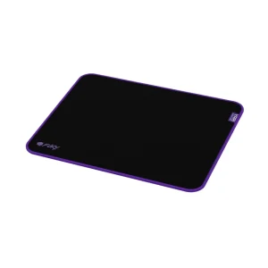 Fury Gaming Yari Speed L black and purple mouse pad 400x300mm front side view